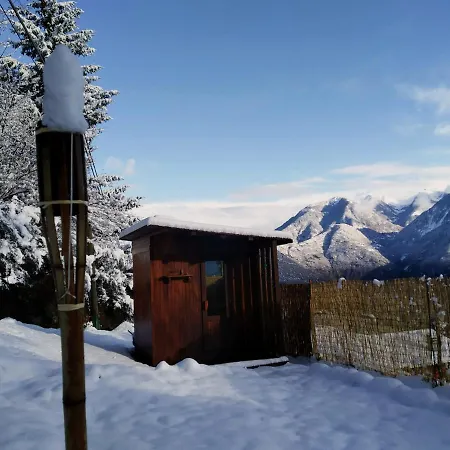 Apartmán Serok: Casa Nel Bosco Con Bio Sauna
